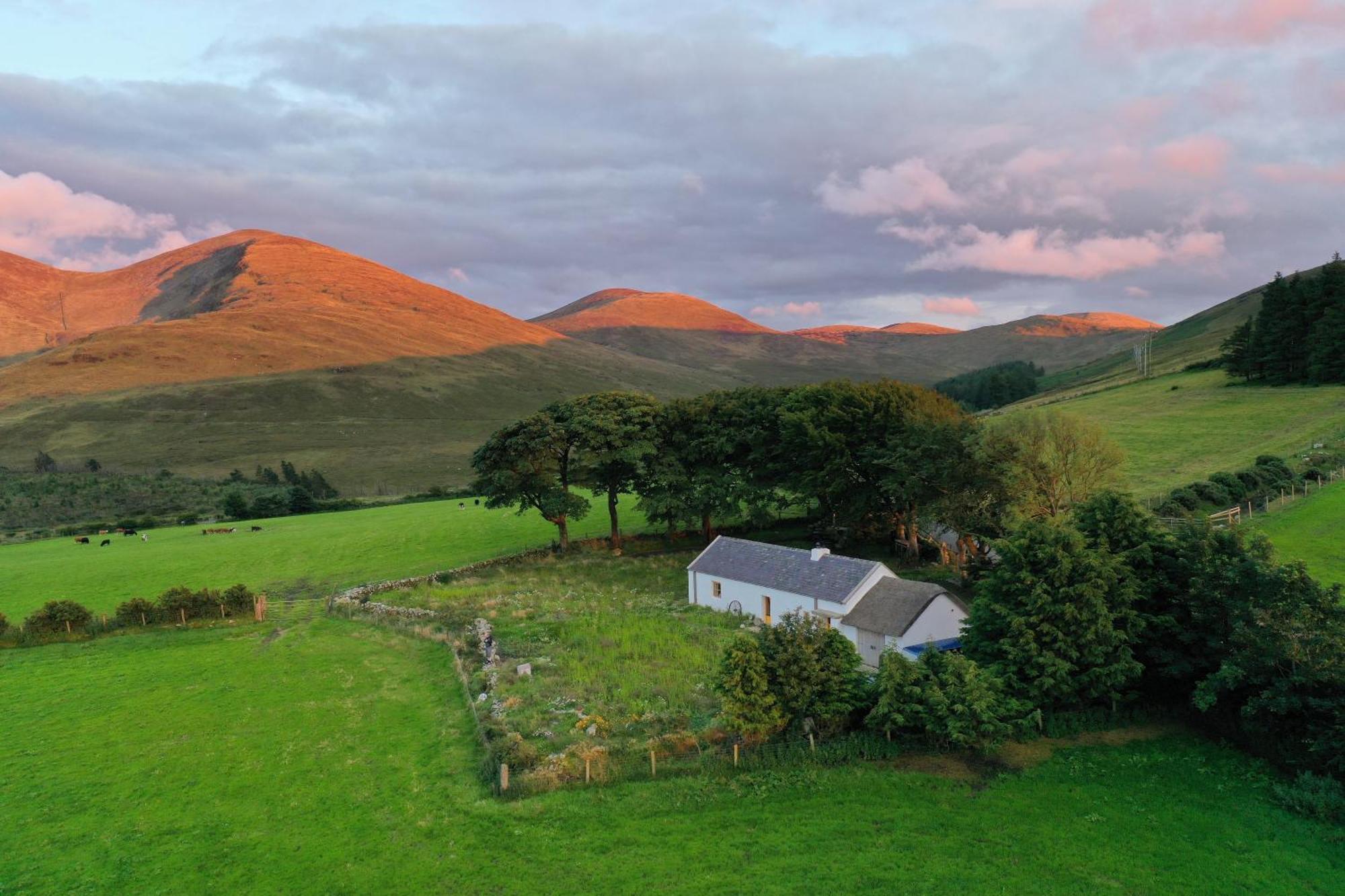 Thistle Thatch Cottage And Hot Tub - Mourne Mountains นิวคาสเซิล ภายนอก รูปภาพ
